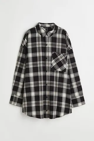 Oversized Flannel Shirt