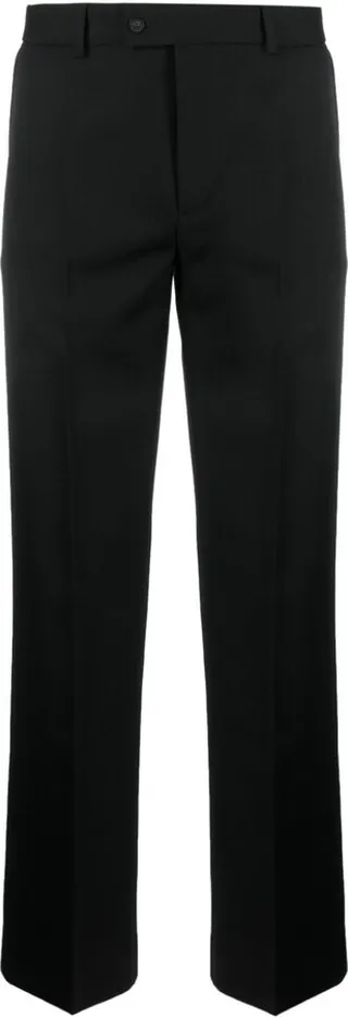 Straight-Leg Tailored Trousers