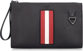 Makid coated leather pouch