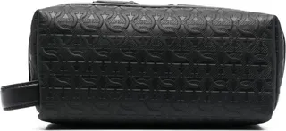 Gancini-Pattern Clutch Bag