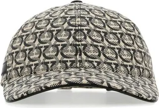 Salvatore Ferragamo Gancini Jacquard Baseball Cap