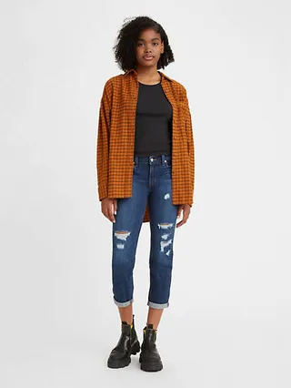 Levi's Boyfriend Mid Rise Women's Jeans - Breakdown