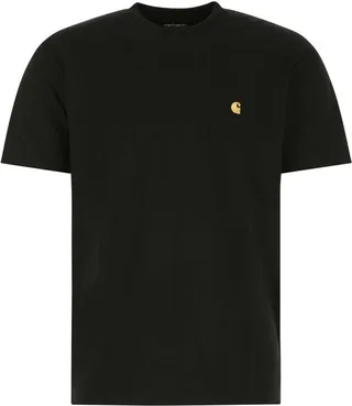 Carhartt WIP Logo Embroidered Crewneck T-Shirt