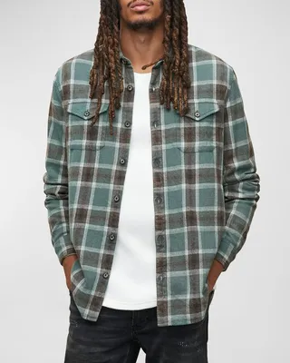 Men's Dale Plaid Sport Shirt