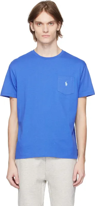 Polo Ralph Lauren Blue Pocket T-Shirt