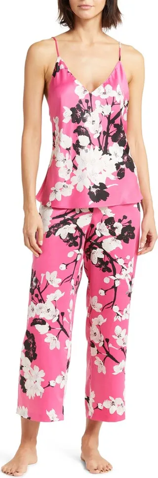 Kyoto Floral Print Pajamas