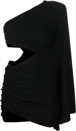 One-Shoulder Cut-Out Dress