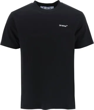 Off-White Logo Printed Crewneck T-Shirt