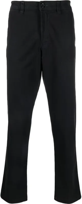 Organic-Cotton Straight-Leg Trousers