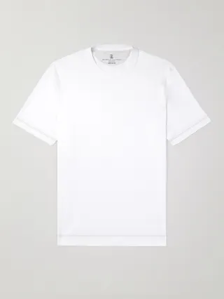 Slim-Fit Cotton-Jersey T-Shirt