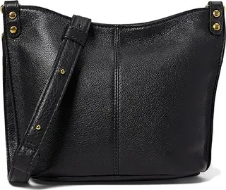 HOBO Pier Small Crossbody (Black) Handbags