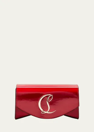 Loubi54 Small Patent Psychic Crossbody Bag