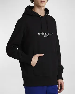 Men's Reverse-Logo Pullover Hoodie