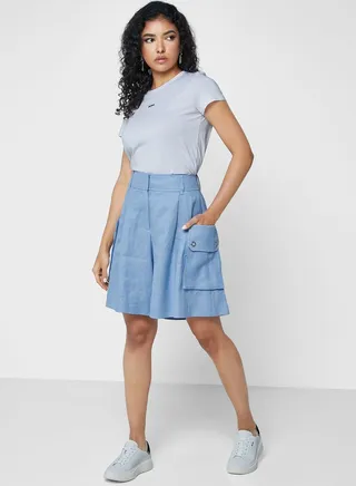 Pocket Detail Shorts