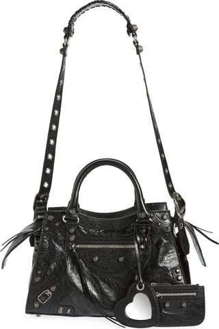 Small Neo Cagole Leather Shoulder Bag