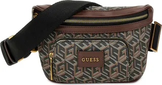 Guess Men's Ederlo Water-Resistant Faux-Leather Belt Bag