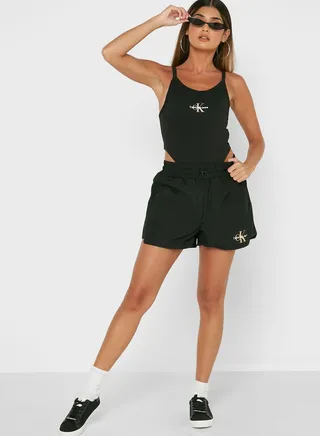 Logo Mini Shorts