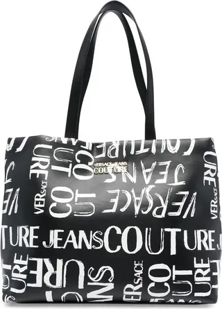 All-Over Logo-Print Tote Bag