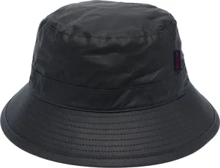BARBOUR- Waxed Cotton Sports Hat