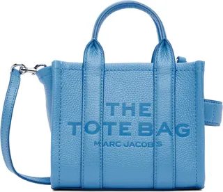 Marc Jacobs Blue Micro 'The Tote Bag' Tote