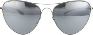 Mykita X Maison Margiela Oval Frame Sunglasses