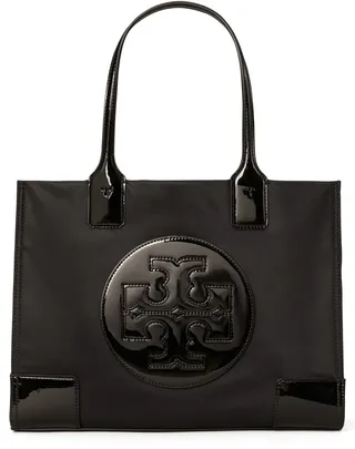 Ella Patent Nylon Mini Tote