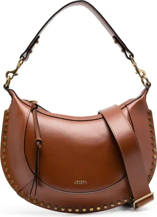Studded Leather Tote Bag