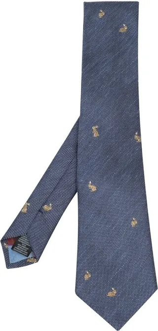 Pointed Silk Tie