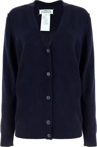 Maison Margiela V-Neck Knit Cardigan
