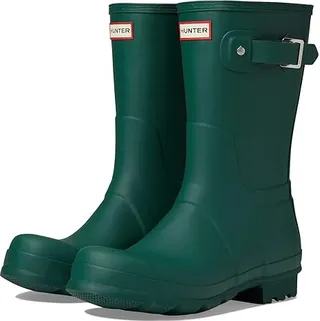 Hunter Original Short Rain Boots (Thicket Green) Men's Rain Boots