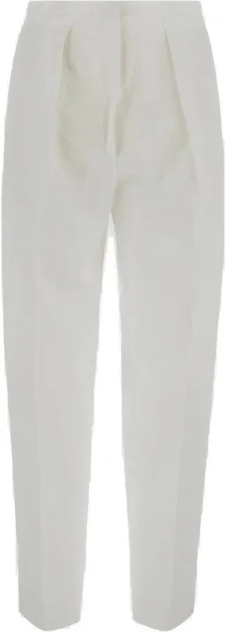 Sportmax High Waist Straight Leg Trousers