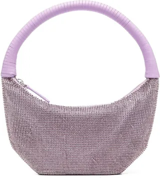 Pepper crystal-embellished tote bag