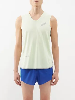 2.0 Jersey And Mesh Tank Top