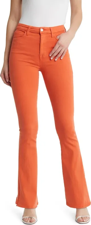 Ultra High Waist Skinny Bootcut Jeans