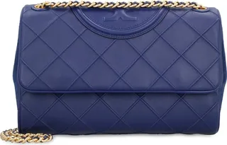 Tory Burch Fleming Chain-Linked Convertible Shoulder Bag