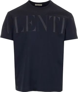 Valentino Maxi Logo Printed T-Shirt