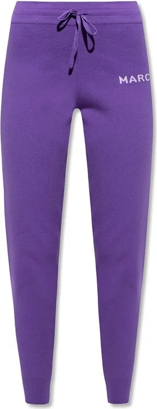 Marc Jacobs Knitted Logo-Printed Drawstring Sweatpants