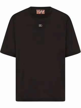 animal-print T-shirt