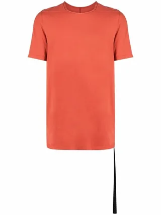 solid-colour crewneck T-shirt