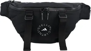 Logo Printed Zipped Belt Bag