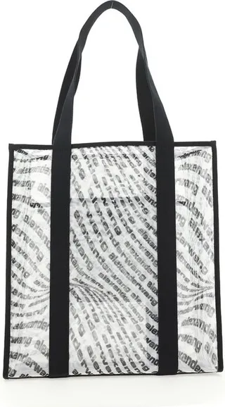 Alexander Wang The Freeze Logo Mesh Large Tote Bag