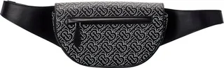 Burberry Monogram Leather Belt Bag