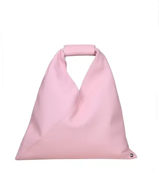 Japanese Handbag In Pink Leather