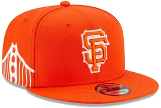 Men's New Era Orange San Francisco Giants 2021 City Connect 9FIFTY Snapback Adjustable Hat