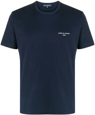logo-print cotton T-shirt