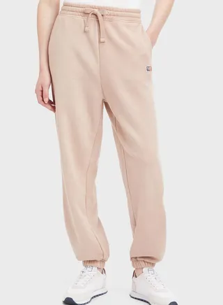 Drawstring Detail Logo Sweatpants