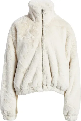 Short Faux Fur Jacket