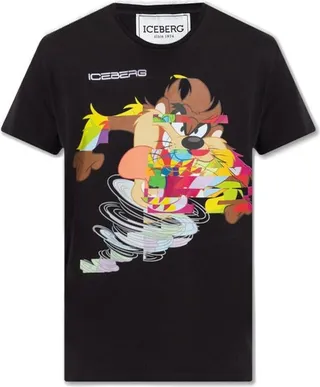 Iceberg Taz Printed Crewneck T-Shirt