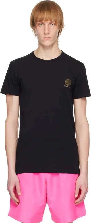 Versace Underwear Two-Pack Black Medusa T-Shirt