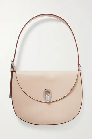 Savette - Tondo Small Leather Shoulder Bag - Neutrals